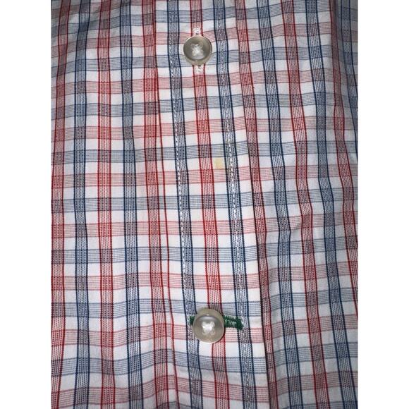 Tommy Hilfiger Men’s M 80’s 2-Ply Plaid Long Sleeve Button Shirt Classic Preppy - Picture 13 of 14